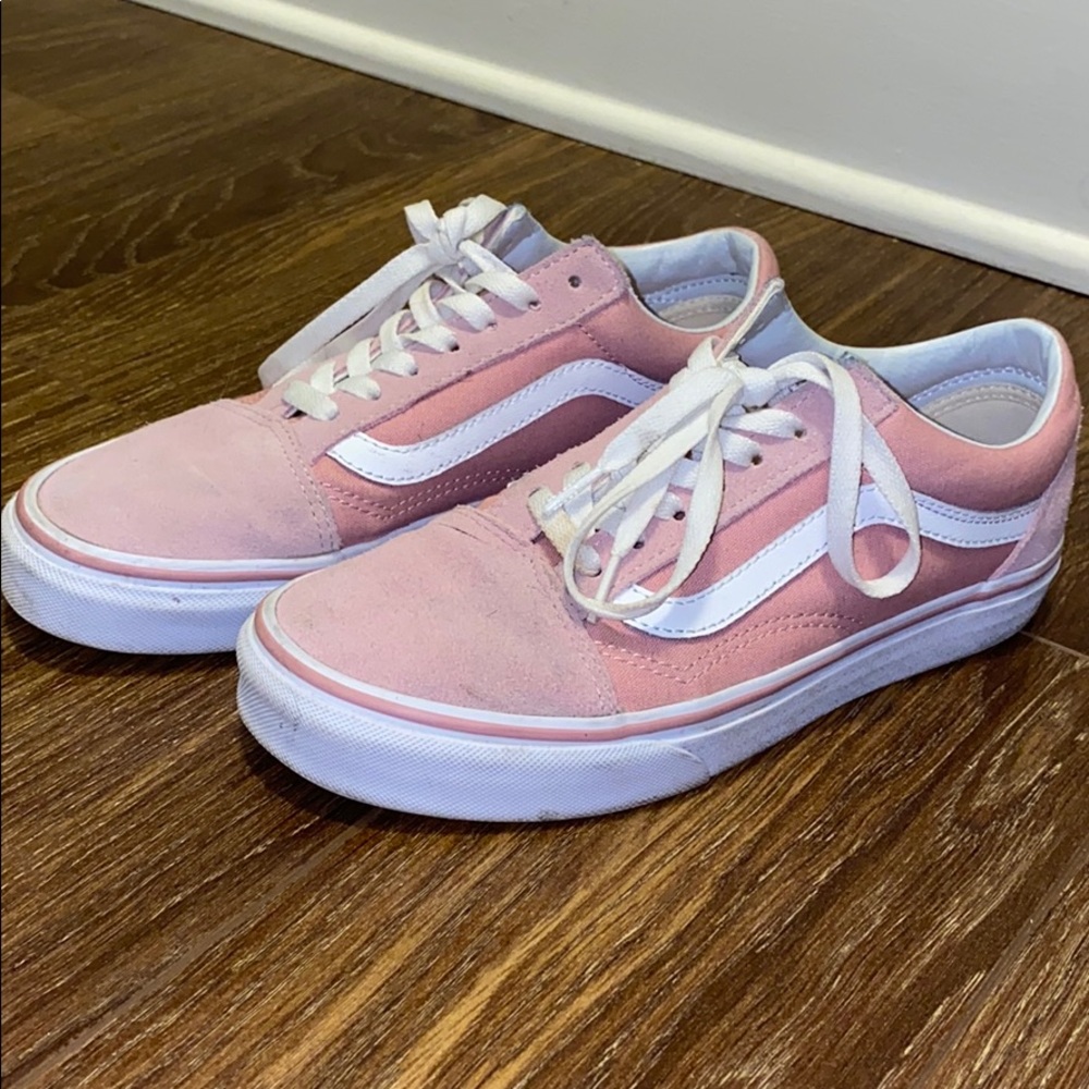 Pink Vans Classic Old School Shoes
